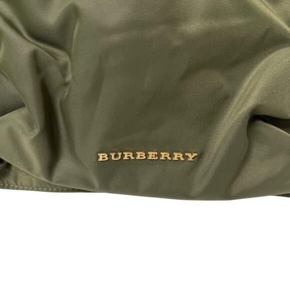 $1490 Burberry Green Nylon Rucksack Technical Backpack AS IS - Picture 4 of 15